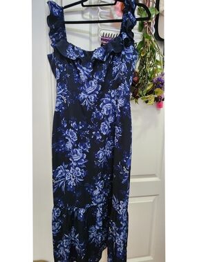 Park & Fifth Navy Renfrew Dress